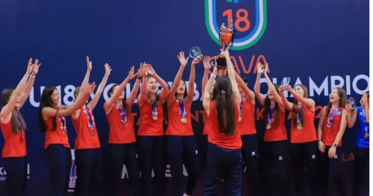 Kazakhstan Volleyball Players Focused on the Asian Championship